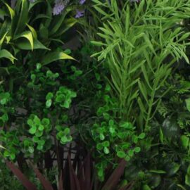 Mur végétal 3D bicolor
