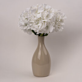 Hortensia blanc artificiel