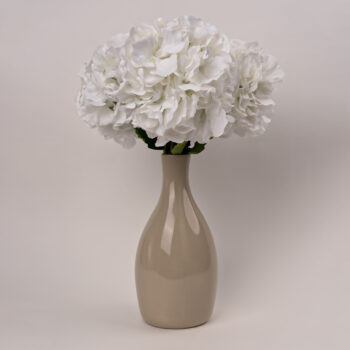 Hortensia blanc artificiel
