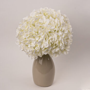 Hortensia crème artificiel