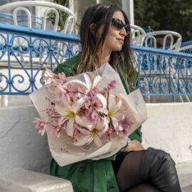 bouquet de fleurs chez floralies Tunisie