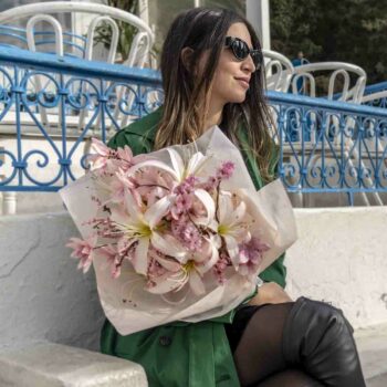 bouquet de fleurs chez floralies Tunisie