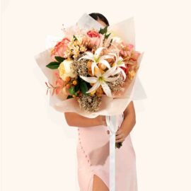 bouquet de fleurs chez floralies Tunisie