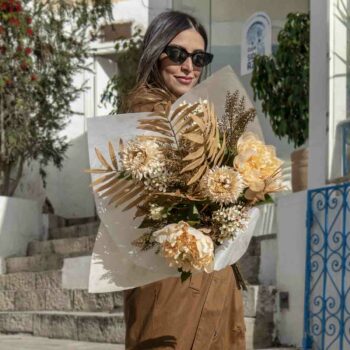 bouquet de fleurs chez floralies Tunisie