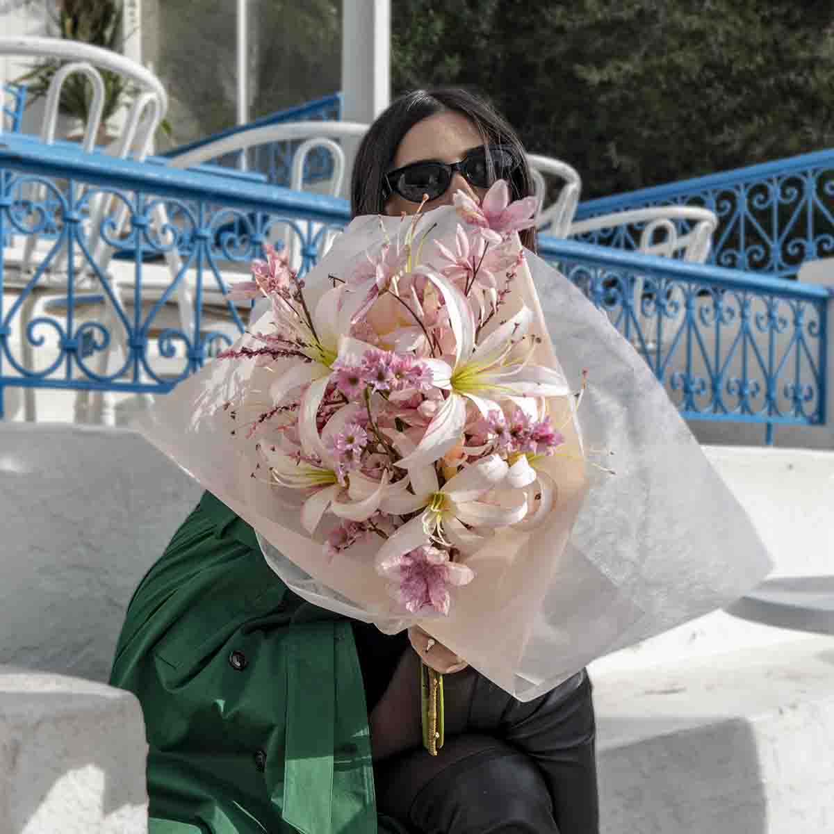 bouquet de fleurs chez floralies Tunisie