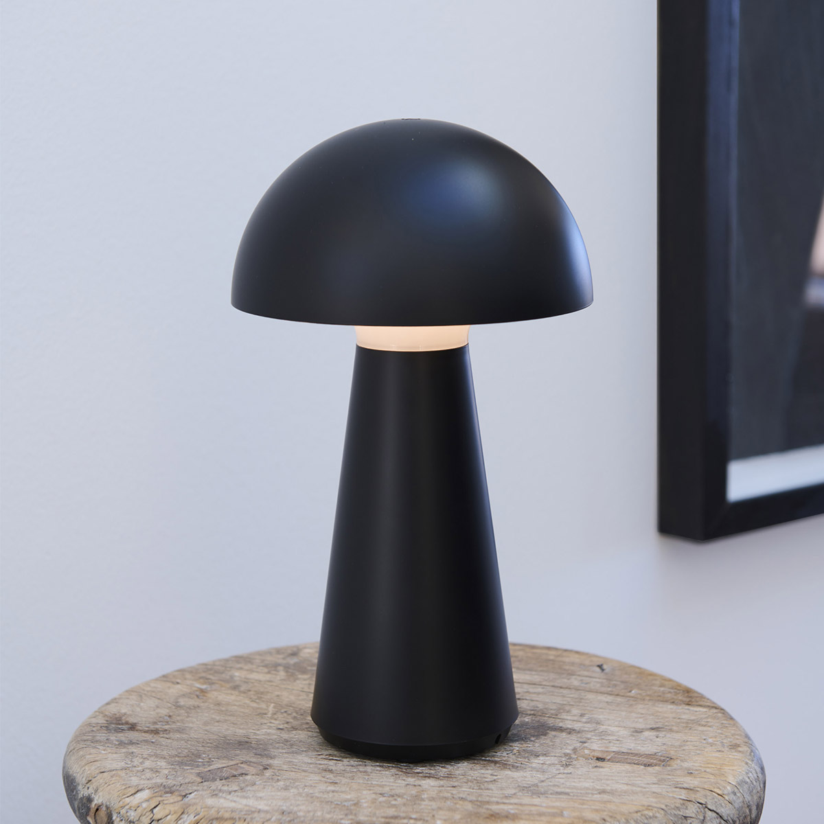 Lampe champignon SAM noire
