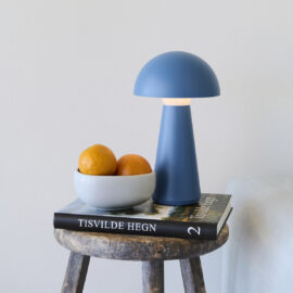 Lampe champignon SAM bleue