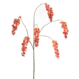 Large Wisteria spray orange