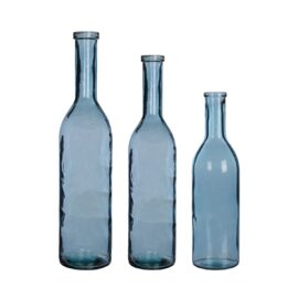 Vase bouteille Bleu