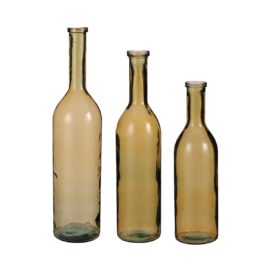 Vase bouteille Ocre