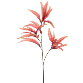 Fern Branch Pink H80cm