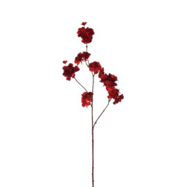 Small Kanzan Blossom Red H85cm