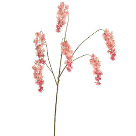 Large Wisteria Spray Pink