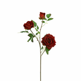 Velvet Rose Spray H 74cm