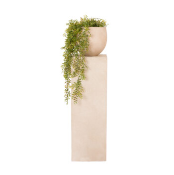 Colonne décorative sandy beige