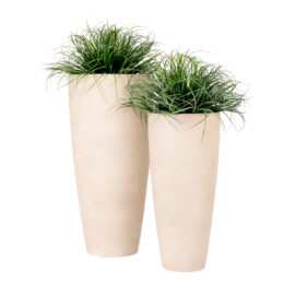 Pot élégant sandy beige