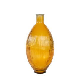 Vase Firenza élancé miel H 60cm