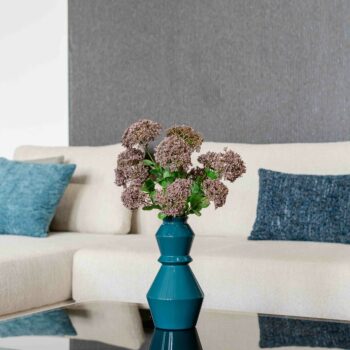 Composition blossom purple H 50cm