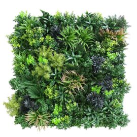 Mur végétal buis et fougère 3D dense 100*100cm