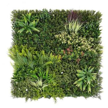 Mur végétal 3D dense autumn 100*100cm UV résistant