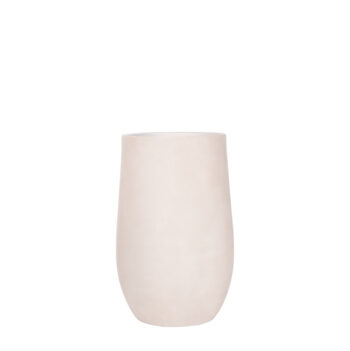 Pot Pear antique beige finition brute