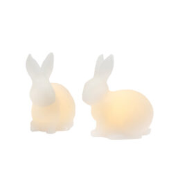 Elin, set de 2 Lapins lumineux