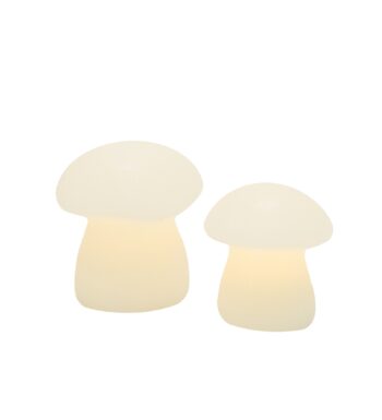 Elvina, set de 2 champignons lumineux