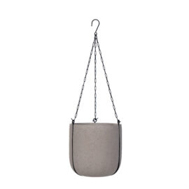 Pot suspendu beige