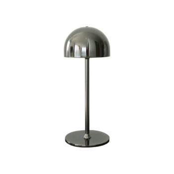 Lampe champignon Tim nickel noir rechargeable