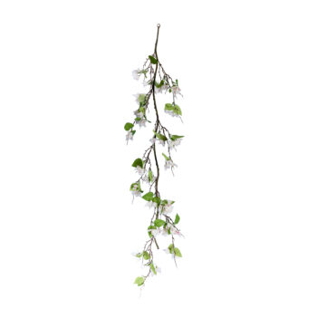 Guirlande bougainvillier blanche H 160cm
