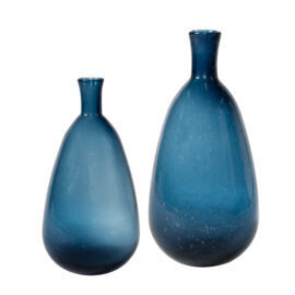 Vase vinatge bleu