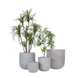 Pot œuf sandy gris