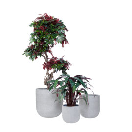 Pot œuf sandy gris
