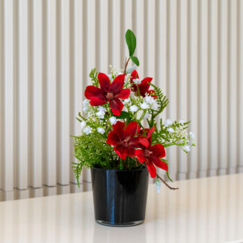 Composition Rossa H 40cm, D26cm