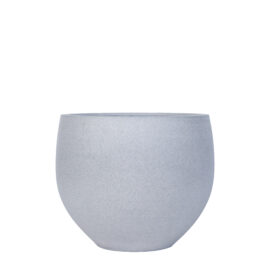 Pot sphérique sandy gris