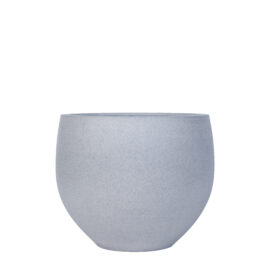 Pot sphérique sandy gris