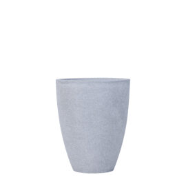 Pot conique sandy gris