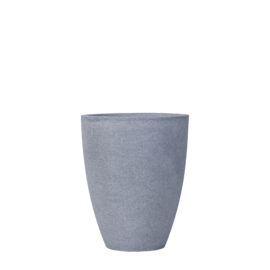 Pot conique sandy gris