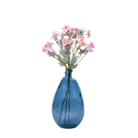 Vase simplicity bleu