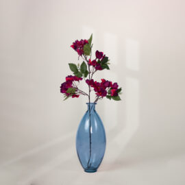 Vase Ares Bleu H 38cm