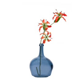 Vase Victoria bleu H 27cm