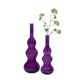Vase Odon mauve