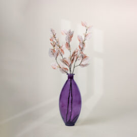 Vase Ares mauve H 38cm