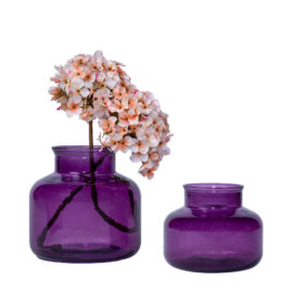 Vase Aloha mauve