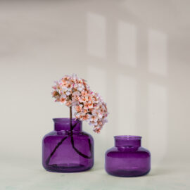 Vase Aloha mauve