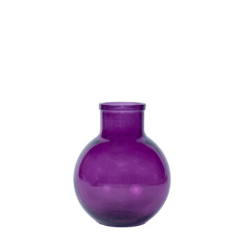 Vase Aran mauve H 31cm