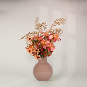 Vase Aran beige H 31cm