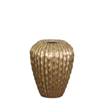 Pot High Kaktia shiny gold
