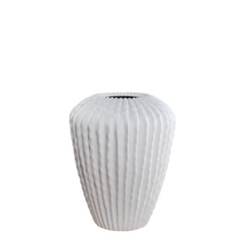 Pot High Kaktia sandy white