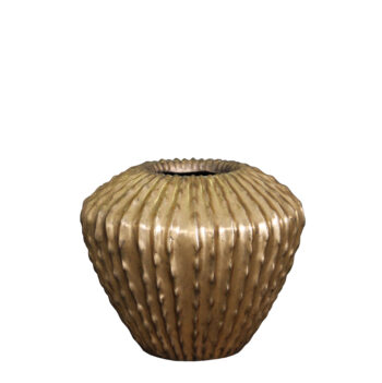 Pot Low Kaktia shiny gold – Image 2